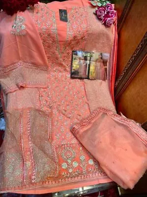 £29.90 • Buy Salwar Kameez Suit Designer Indian Dress Pakistani Anarkali PartyWear Unstitched