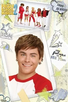 HIGH SCHOOL MUSICAL POSTER Zac Efron Troy NEW 1218 - 1 • £9.62