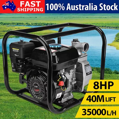 Petrol Water Pump Fire Fighting Pump High Flow Irrigation Transfer Pump 2in 8HP • $196.95