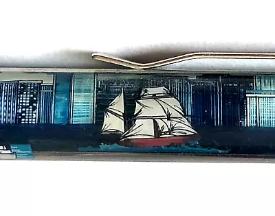 Baltimore Maryland Floaty Pen Moving Vintage Sailing Ship Harbor Skyline Floater • $23.99