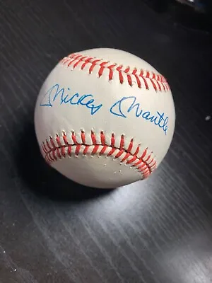 Mickey Mantle Signed Rawlings Baseball No Authenticity  • $75