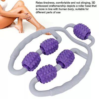 Muscle Roller Trigger Point Roller Massager Handheld Foam Roller Deep SLS • $28.01