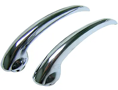 Chrome Inner Door Handles Set Pair Volkswagen T1 Bug Beetle Ghia 1953-1966 • $13.85