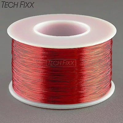 Magnet Wire 28 Gauge AWG Enameled Copper 1000 Feet Coil Winding 155C Red • $13.45