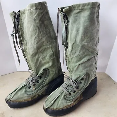 US Military Air Force Boots Mens Medium N-1B Snow Extreme Cold Weather Mukluks • $34.99