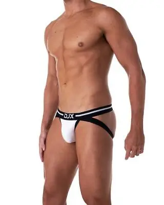 NEW DJX Men's Amplify Lifting Jock Jockstrap | Medium | White  • $14