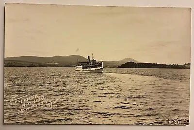 Vintage RPPC Newport VT Steamer Anthemis Postcard • $4.95