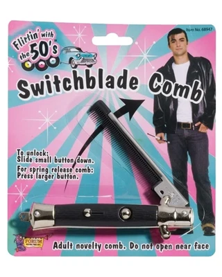$15.99 • Buy Grease 50s Switch Blade Comb