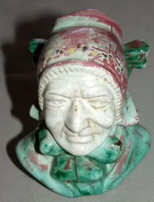   Michael Andersen & Sons Denmark Fisherman' Wife Head Bust Signed Pottery   • $49.99