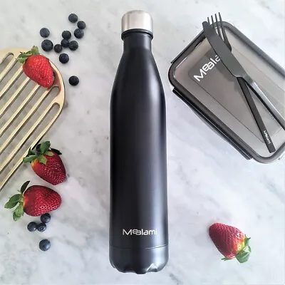 $39.95 • Buy 1L Stainless Steel Insulated Thermos Water Bottle Travel Drink Mug Flask Thermal