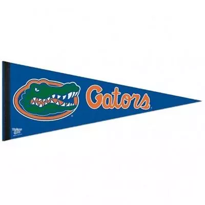 Florida Gators 12x30 Premium Wool Pennant [NEW] NCAA Sign Banner Wall Cave • $11.95