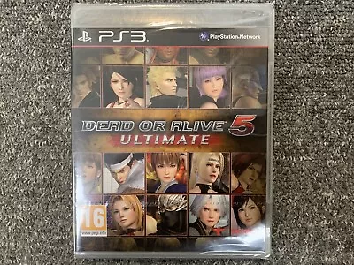 Dead Or Alive 5 Ultimate PS3 Brand New & Sealed UK REGION FREE • $127.05