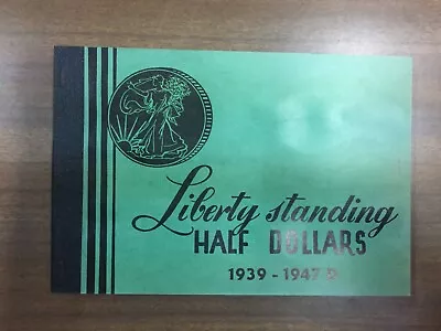 Vintage Meghrig Coin Folder # G-15 For Liberty Walking Halves From 1939-1947d • $24.95