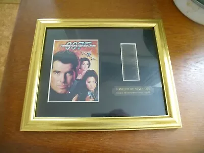 Framed 007 Tomorrow Never Dies Film Cell Limited Edition #41/100 With COA • £15