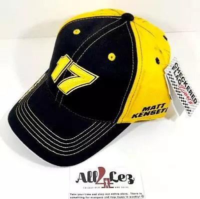 Matt Kenseth Hat Cap Checkered Flag Sports #17 Nascar Adjustable Nwt • $16.99