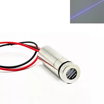 Adjusable Focus Line 405nm 10mW Violet/Blue 3-5V Laser Diode Module 12x35mm • £5.82