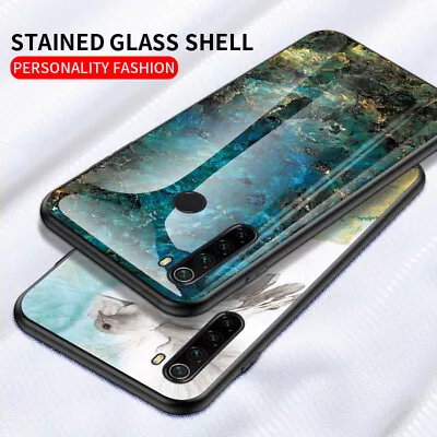 For Xiaomi Mi 9 Pro 5G 9T 8/9Se Mix 2S Max 3 6X Marble Tempered Glass Case Cover • $16.15