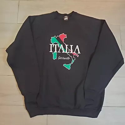 Vintage 80s 90s Italia Sorrento Crewneck Sweatshirt Pullover Size XLarge  • $14.95