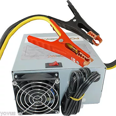 $259 • Buy 55 Amp AUTOMOTIVE 12v Volt Battery Charger RV Power Converter With Jumper Cables