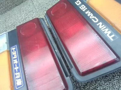 Toyota MR2 AW11 1985 - OEM Tail Lamps With Finisher 3-Piece Set Super Red II • $459.99