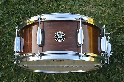 NEW GRETSCH 14  CATALINA MAPLE SNARE DRUM In WALNUT GLAZE For YOUR DRUM SET I730 • $341.35