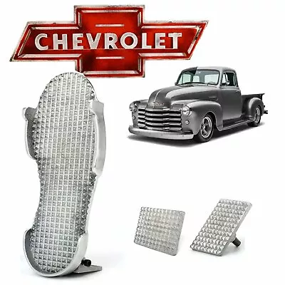 1935-59 Chevy Truck Big Foot Floor Mount Accelerator Gas Brake Clutch Pedal Kit • $159.45