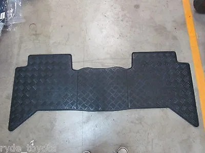 Hilux Rear Rubber Floor Mat Dual Cab February 2005 To August 2015 • $44