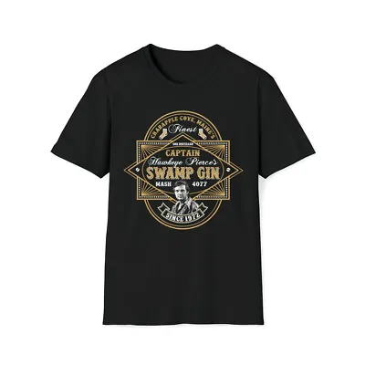 MASH 4077 Swamp Gin Label Softstyle T-Shirt • $24.99
