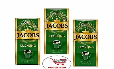 3 X 500g JACOBS Kronung Ground Coffee / WITH US PURCHASING IS PROFITABLE • £19.99