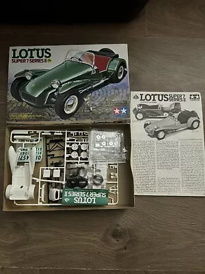 Tamiya 24357 Lotus Super 7 Series 2 1:24 Plastic Model Car Kit • £22.99