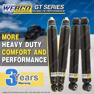 Front Rear Webco HD Pro Shock Absorbers For HOLDEN RODEO 4WD R7 R9 RA 390mm Extd • $272