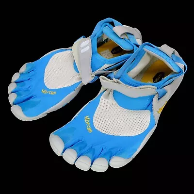 Vibram FiveFingers Treksport Shoes Blue Minimalist Barefoot Women's 42 (9.5-10) • $29.95