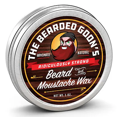 Bearded Goon Ridiculously Strong Beard & Moustache Wax -All Natural Style & Hold • $16.99