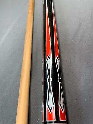 Mike Massey Billiards Cue 57.5 “ Pool Stick Hardwood 2 Piece Leather Tip • $26.25