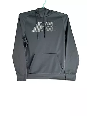 Under Armour Loose Sweatshirt Hoodie Pullover Gym Running Logo Grey Mens M • $15.99