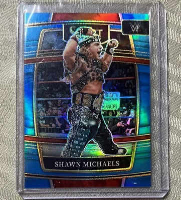 2022 Select #28 Shawn Michaels Concourse Blue/299 WWF • $0.99