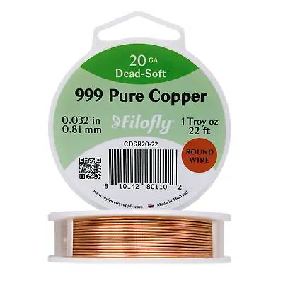 Filofly 999 Copper Dead Soft Round • $14.99