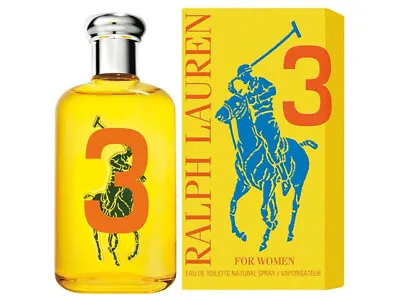 Ralph Lauren BIG PONY 3 FOR WOMEN Eau De Toilette 100ml 🎁 NEXT DAY DELIVERY 🎁 • £89.99