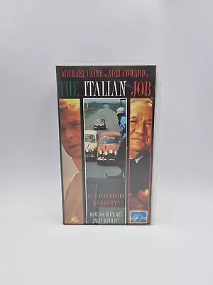 The Italian Job (VHS 1994) Michael Caine - Noel Coward - PG Cert - Free P&P  • £4.99