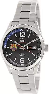 New In Box: SEIKO5 SPORTS SRP301J1 FC Barcelona Collaboration Model Automatic • $299