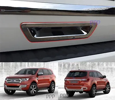$32 • Buy Chrome Door Tailgate Handle Cover For Ford Everest 4door 3.2 Suv 2015 16 4x2 4x4