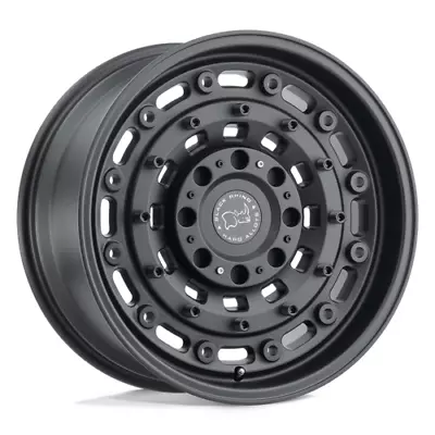 18 Inch Black Wheel Rim Black Rhino Arsenal Chevy GMC Dodge 2500 8 Lug 18x9.5  • $370