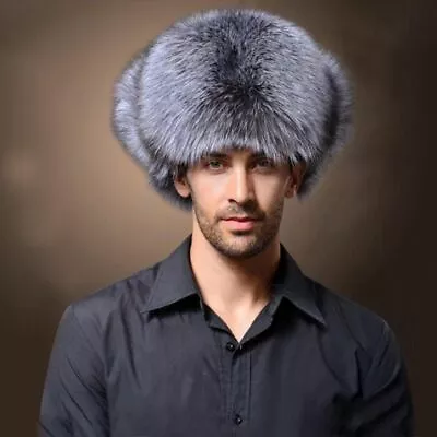 Ushanka Winter Artificial Raccoon Fur&Lamb Leather Russian Cossack Trapper Hats • $19.99