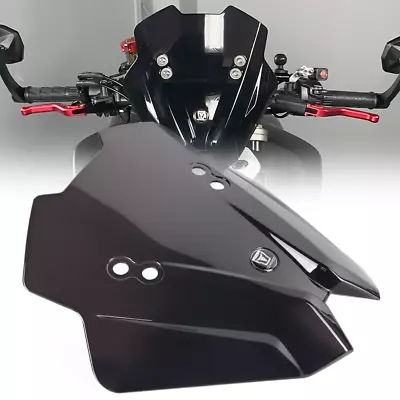 Motorcycle Smoke Windshield WindScreen Wind Deflector For CFMOTO 450NK 2023-2024 • $29.59