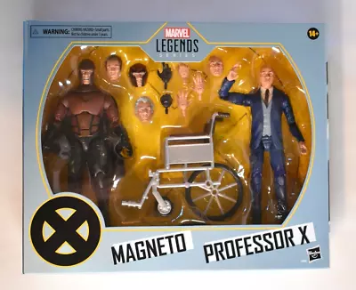 Hasbro Marvel Legends Series X-Men 6  Collectible MAGNETO And PROFESSOR X NIB • $39.99