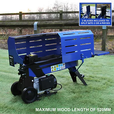 £449.99 • Buy Log Splitter 7 Ton Timber Fire Wood Cutter 3L Hydraulic Electric 2200W Motor 