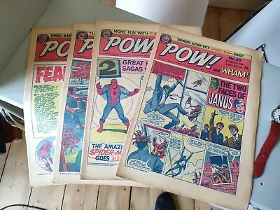 £0.99 • Buy POW And Wham Vintage Issues 57-60
