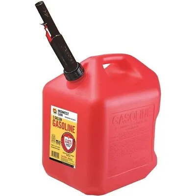 5 Gallon Gas Can 2 HANDLES Gasoline Canister Barrel Spill Proof System • $26.99