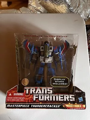 Hasbro Transformers Masterpiece Thundercracker Toys R Us Exclusive Tape Popped • $90