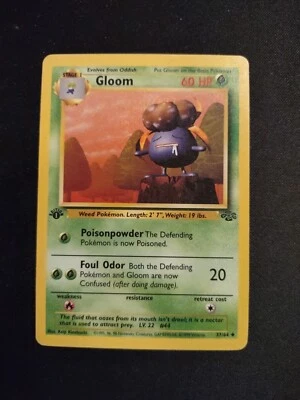 $0.99 • Buy Pokémon TCG Gloom Jungle 37/64 Regular 1st Edition Uncommon PL